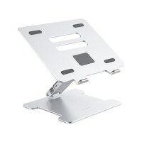 Stand laptop Orico LST-4A, aluminiu, pliabil, HUB USB (Argintiu) - 1