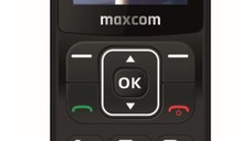 Telefon Seniori MaxComm Comfort MM32D, 2.4inch, Single SIM (Negru)