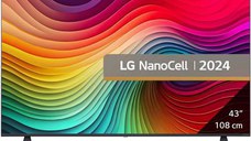 Televizor NanoCell LED LG 109 Cm (43inch) 43NANO81T3A, Ultra HD 4K, Smart TV, WiFi, CI+