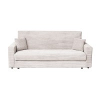 Canapea CORINNE LUX extensibila, 3 locuri, cu lada depozitare, bej, 220x90x96 cm - 1