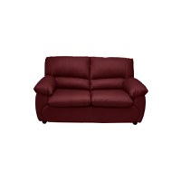 Canapea LUXOR 2L fixa, 2 locuri, bordo, 171x95x95 cm - 1