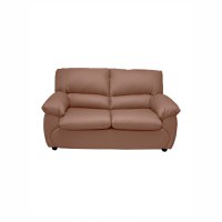 Canapea LUXOR 2L fixa, 2 locuri, cappuccino, 171x95x95 cm - 1