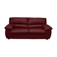 Canapea LUXOR 3L extensibila, 3 locuri, bordo, 215x95x95 cm - 1