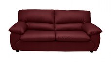 Canapea LUXOR 3L extensibila, 3 locuri, bordo, 215x95x95 cm