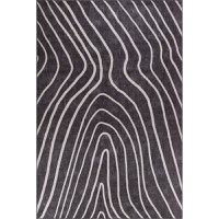 Covor Artloop Funk 421, negru si alb, 150x230 cm - 1