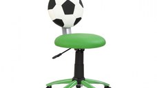 Scaun birou copii GOL, rotativ, ajustabil, verde, 39x52x75 cm