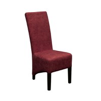 Scaun living VANESSA, stofa, bordo, 46x65x107 cm - 1