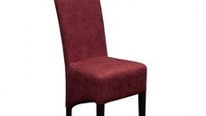 Scaun living VANESSA, stofa, bordo, 46x65x107 cm