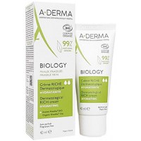 A-Derma Biology Crema hidratanta riche pentru ten uscat 40 ml - 1