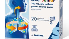 ACC Junior 100 mg/plic Pulbere pentru Solutie Orala 20 plicuri