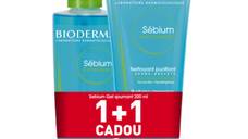 Bioderma Pachet Promo Sebium Gel Spumant 200 ml 1+1 CADOU