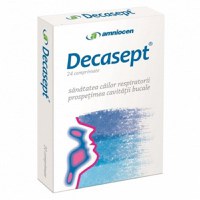 Decasept 24 comprimate de supt - 1