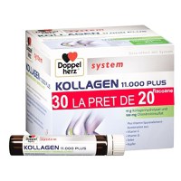 Doppelherz System Kollagen 11.000 Plus 20 Flacoane + 10 Flacoane Cadou - 1