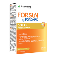 Forcapil Forsun Solar Piele Radianta 30 capsule - 1