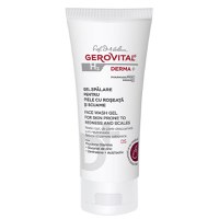 Gerovital H3 Derma+ Gel Spalare pentru Piele cu Roseata si Scuame 150ml - 1