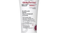 Gerovital H3 Derma+ Gel Spalare pentru Piele cu Roseata si Scuame 150ml