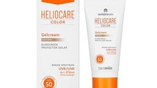 Heliocare Color Gel-crema nuanta Brown SPF 50 pentru protectie solara 50 ml Cantabria Labs