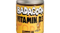 Jeleuri Gumate Vitamina D3 60 jeleuri Badagoom