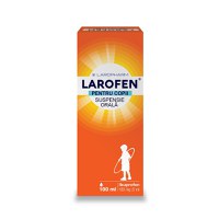 Larofen pentru copii suspensie orala 100mg/5ml x 100 ml Laropharm - 1