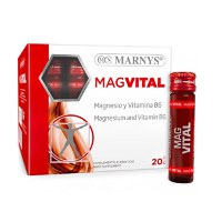 MagVital Magneziu 375mg si Vitamina B6 20 fiole buvabile Marnys - 1