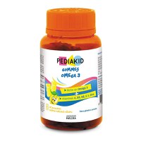 Pediakid Omega 3 pentru copii 60 jeleuri cu aroma de lamaie - 1