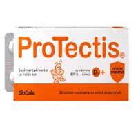 Protectis D3 800U.I. cu aroma de portocale x 10 tablete BioGaia - 1