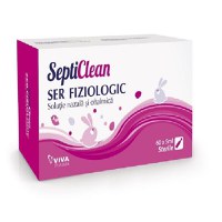 Septiclean Ser fiziologic 5 ml x 60 monodoze ,Viva Pharma - 1