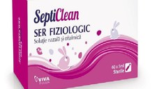 Septiclean Ser fiziologic 5 ml x 60 monodoze ,Viva Pharma