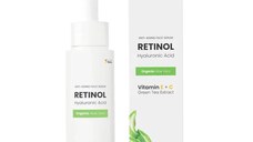 Ser pentru fata anti-imbatranire cu retinol, acid hialuronic 30 ml Swedish Skincare