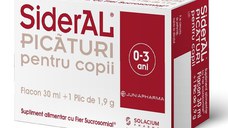 SiderAL- Picaturi pentru copii flacon 30 ml + plic 1,9 g