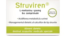 Struviren L-metionina 500 mg 60 comprimate