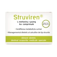 Struviren L-metionina 500 mg 60 comprimate - 1