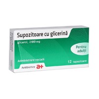 Supozitoare cu glicerină pentru adulţi 12 supozitoare - 1