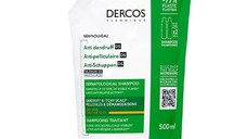 Vichy Dercos Sampon Anti-matreata DS par uscat, format ECO 500 ml