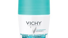 Vichy Roll-on Antiperspirant 48h anti urme albe sau galbene 50ml