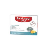 Zdrovit Salviasept acut fara zahar 24 comprimate - 2