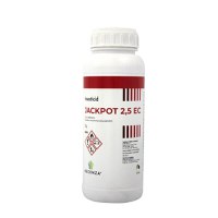 Jackpot 2.5EC 1L insecticid contact, Ascenza (mar, par, piersic, cais, prun, cires, vita de vie, conopida, varza, cartof, salata, tomate, porumb, cereale, plante ornamentale) - 1