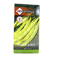 Seminte fasole lata galbena oloaga Budai Piaci 75 gr, Zki - 1