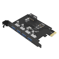 Adaptor PCI-Express Orico PME-4U 4 port-uri USB 3.0 - 1