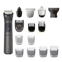 Aparat de tuns 15 in 1 Philips Seria 7000 Multigroom All-in-One MG7940/15, 0.5-16 mm, 22 trepte lungime, Acumulator, Negru/Argintiu - 1