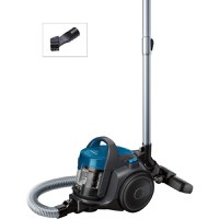 Aspirator fara sac Bosch BGS05A220, 700 W, 1.5 L, 24.9 kWh/an, Tub telescopic, Filtru PureAir, Nivel zgomot 78 dB, Filtru lavabil, Raza de operare 9 m, Albastru - 1