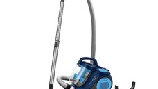 Aspirator fara sac Rowenta Swift Power Cyclonic RO2981EA, 750W, 1.2 l, Tehnologie ciclonica avansata, Clasa A, Albastru