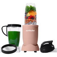 Blender Nutribullet Pro Mineral NB907MACL, 900 W, 710/946 ml, Capac To-Go, Roz argila mat - 1