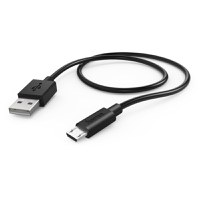 Cablu date Hama 178383, Micro-USB, 1m, Negru - 1