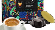 Cafea Crema di Napoli Mio, 128 capsule compatibile Lavazza a Modo Mio, La Capsuleria