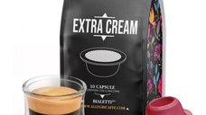 Cafea Extra Cream, 80 capsule compatibile Bialetti, La Capsuleria