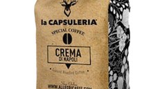 Cafea macinata Crema di Napoli, Robusta, 5 x250 gr, La Capsuleria