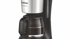 Cafetiera Zelmer ZCM1200, 680 W, 1.2 l, Negru/Gri