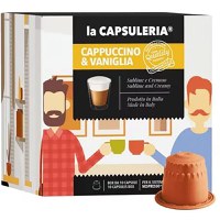 Cappuccino cu Vanilie, 10 capsule compatibile Nespresso, La Capsuleria - 1