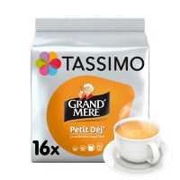 Capsule cafea, Jacobs Tassimo Grand Mere Petit Dejeuner, 16 bauturi x 90 ml, 16 capsule - 1